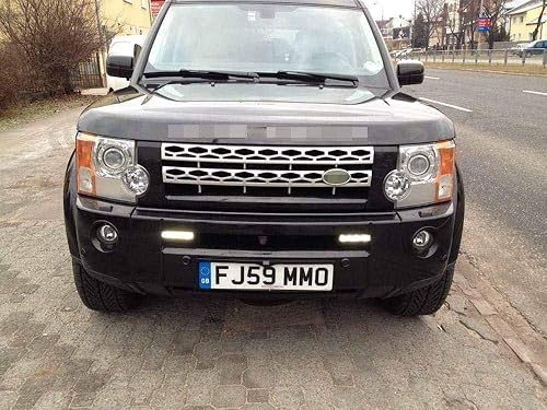 Miniatura 3 de iJDMTOY (2) luces LED de circulación diurna para autos, 6000 K blanco frio, 6 luces LED, con calce universal