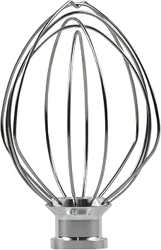 63227 Stainless Steel Egg and Milk Mixer Compatible With The Eclectrics All-Metal Stand Mixer Fits For Hamilton Beach Wire Whisk Hamilton Beach Mixer Accessory Replacement Flour Cake Balloon Mixer