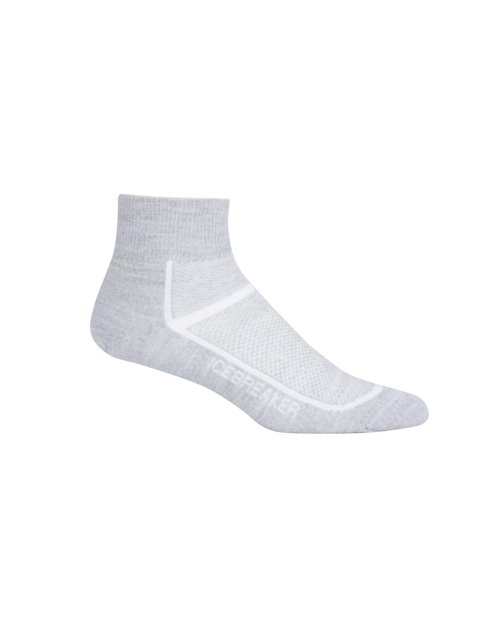 Helicase Womens Gt Multisport Socks with a Sock Ring; Size: Medium - Blizzard HTHR/White