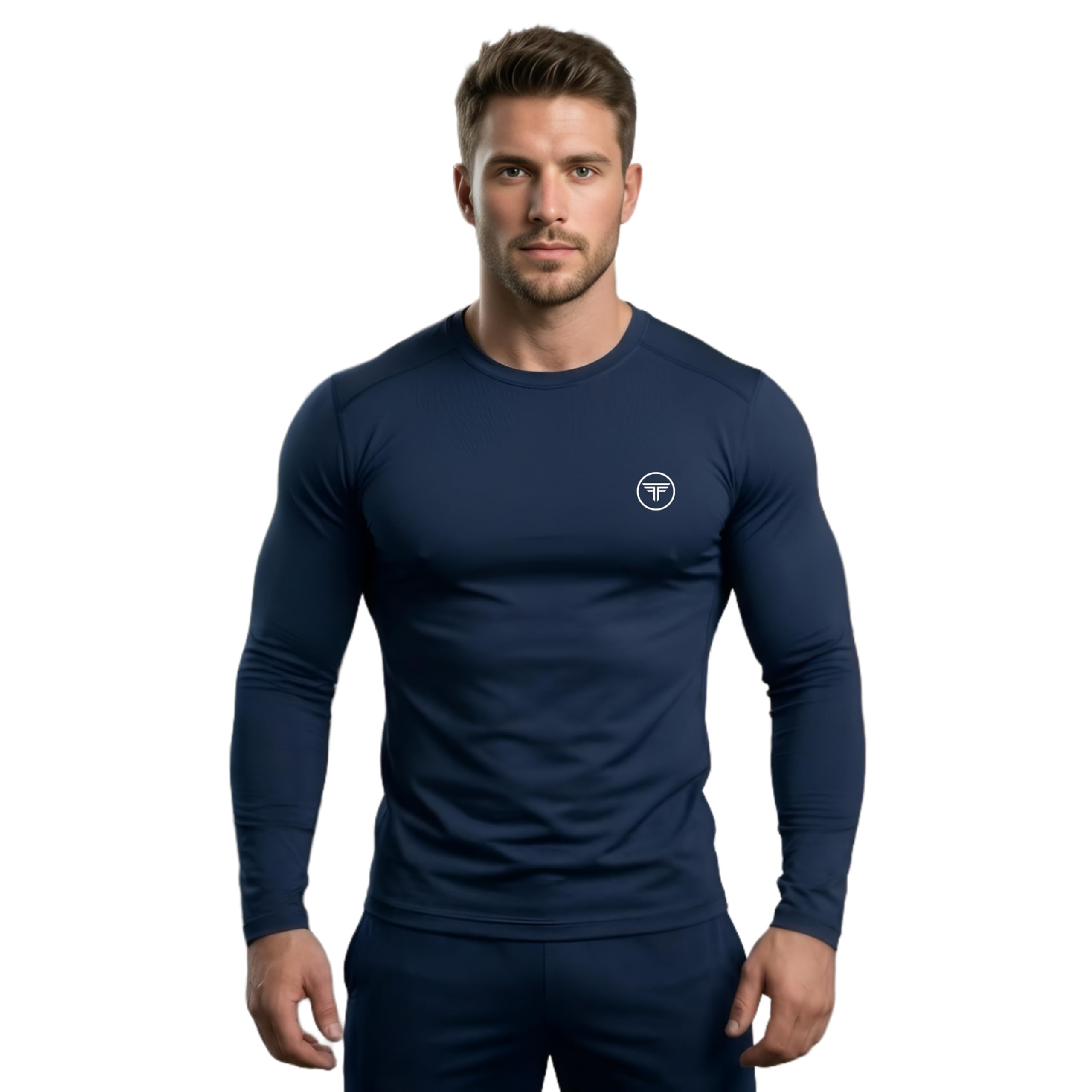Men's Polyester Full Sleeve T-Shirt, Quick Dry, Regular Fit, Round Neck, Gym Wear for Workout, Running & Training-picture-54