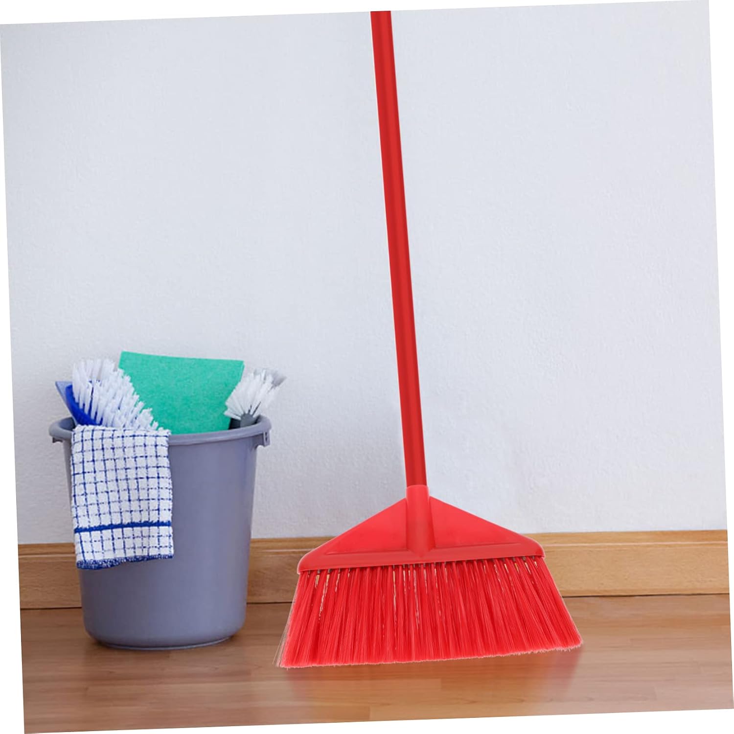 Plastic Broom Head Replacement Part for Kitchen and Desktop Use