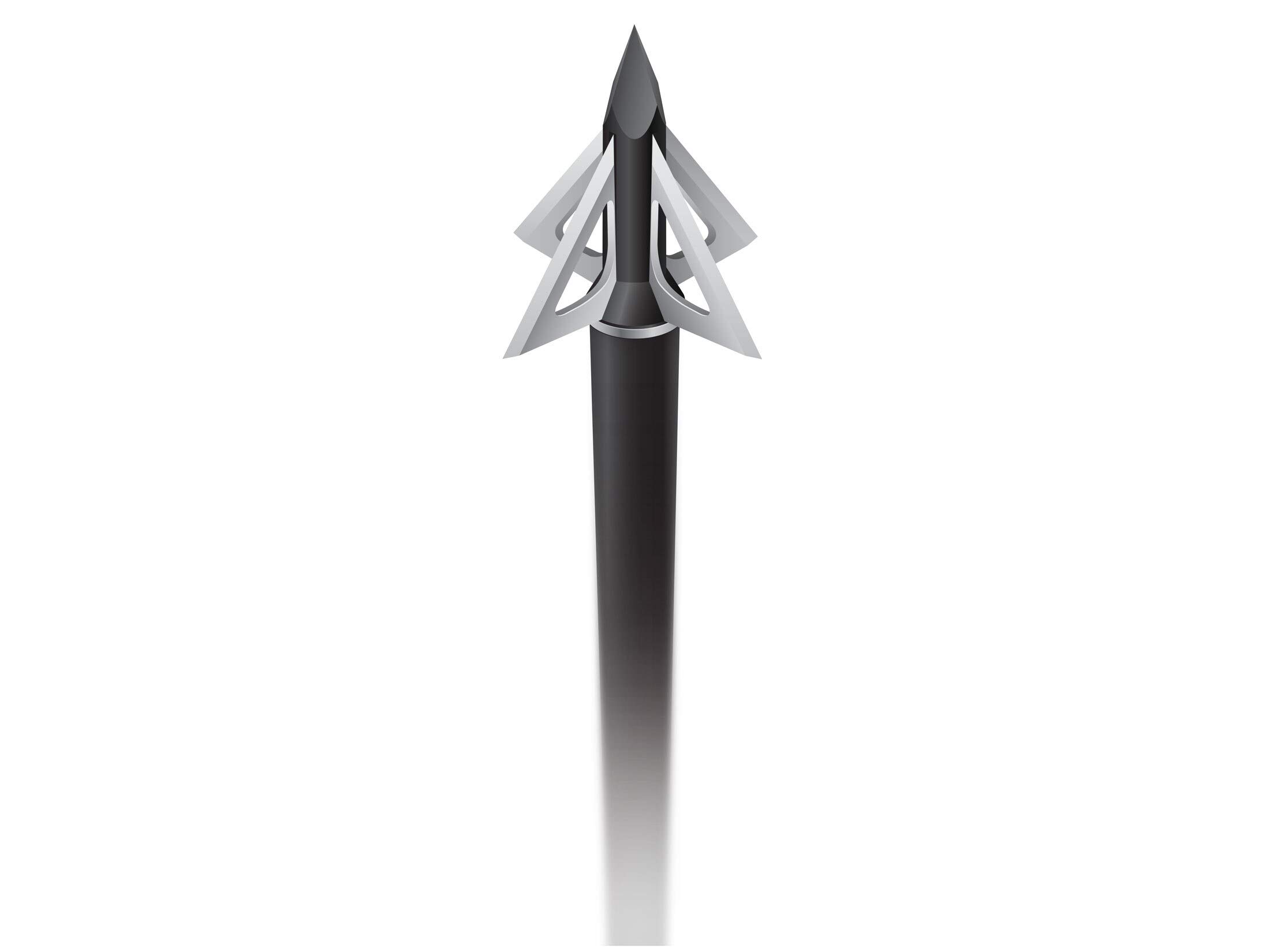 Slick TrickMagnum Fixed Blade Broadhead 125 Grain Stainless Steel Pack of 4