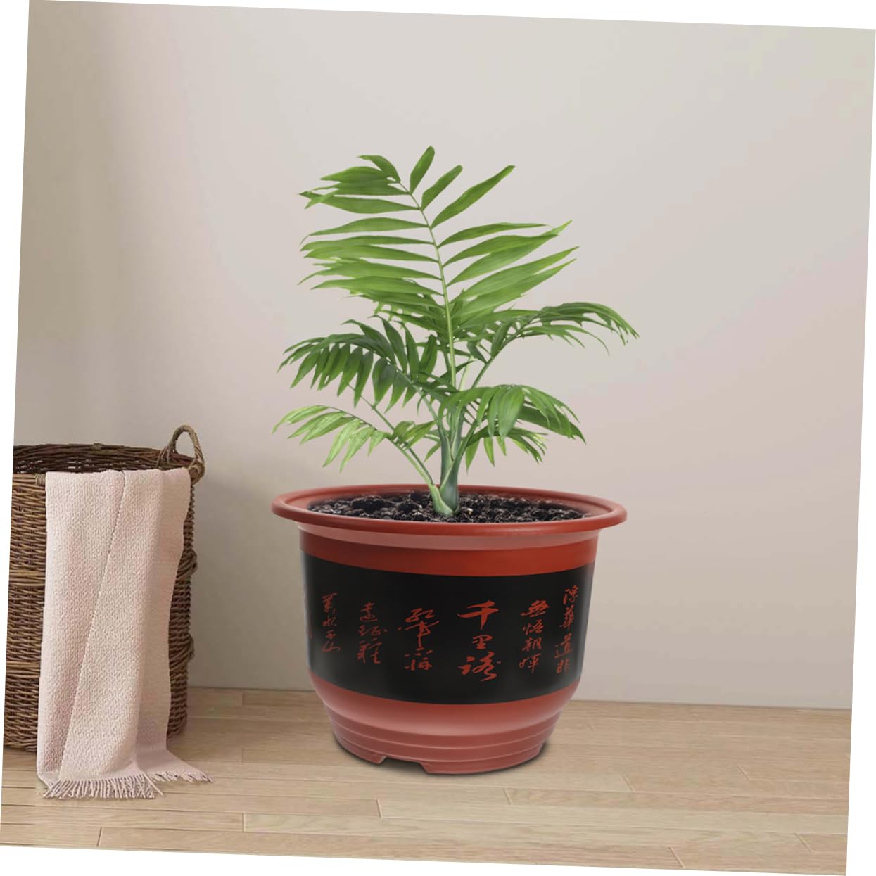 iplusmile 2pièces Pot De Fleurs Plastique pour Orchidées avec Drainage pour Plante Intérieur Ou Extérieur Lot de Jardinières