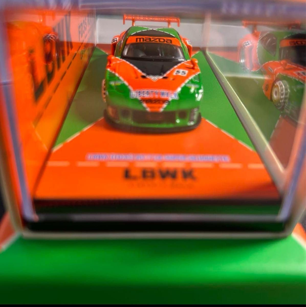 ミニカー 64 INNO MODEL LB-WORKS RX7 Orange Green LB-WORKS Orange MODEL INNO Green 64 ミニカー RX7