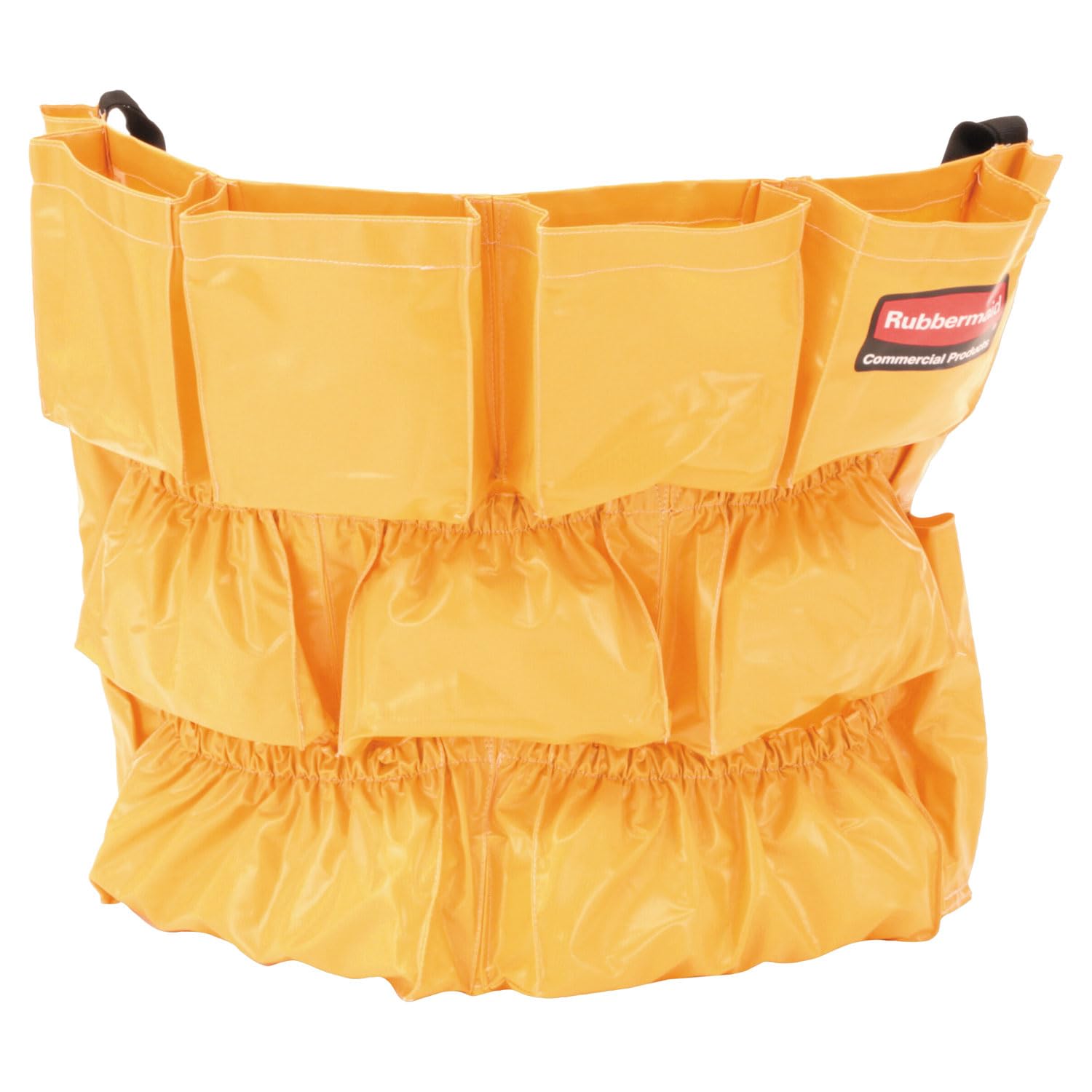Rubbermaid Conserjería Caddy bolsa doble 32 L amarillo