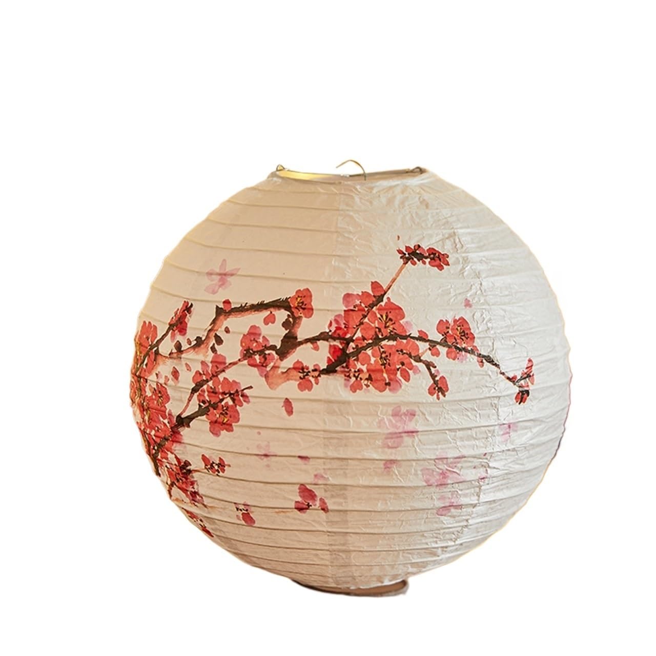10Pcs Flower Letter Printed Festival Lantern Hanging Fu Character Chinese Antique Paper Living Room for Party(Color6)