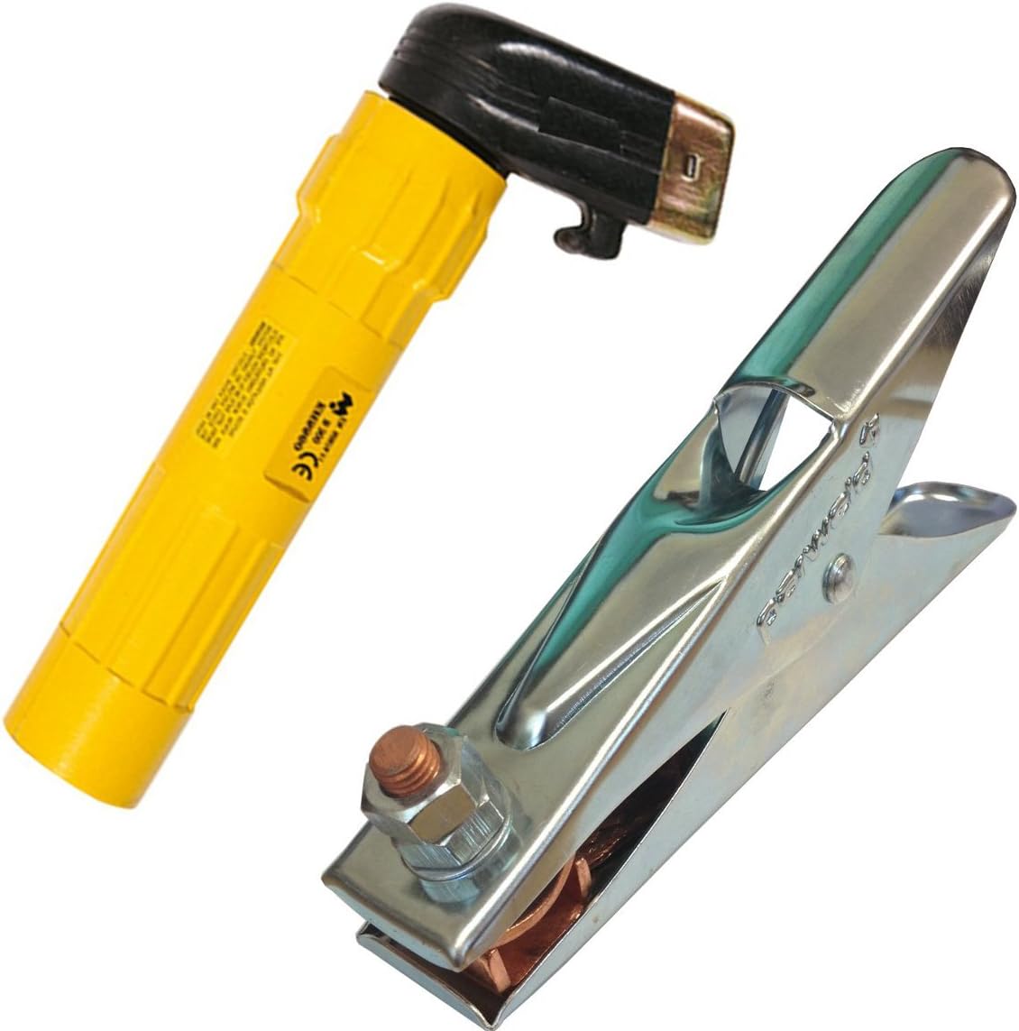 Parweld 400A Electrode Holder & 400A Earth Clamp - MMA ARC Welding Equipment