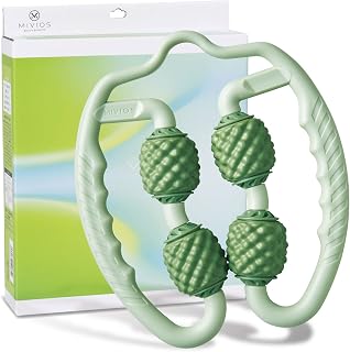 【Amazon.co.jp 限定】 アルインコ(Alinco) MIVIOS (ミビオス) エクササイズローラー 筋膜リリース ほぐす ストレッチ ハンドルローラー AMV307G グリーン