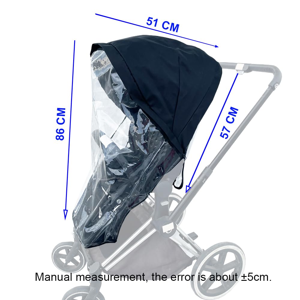 Amazon | Colukii ベビーカー レインカバー Cybex Priam & Mios