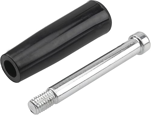 Miniatura 3 de Rrina Manija giratoria de la máquina del volante de 2 piezas para el torno de manivela del taladro del molino (M10x80)