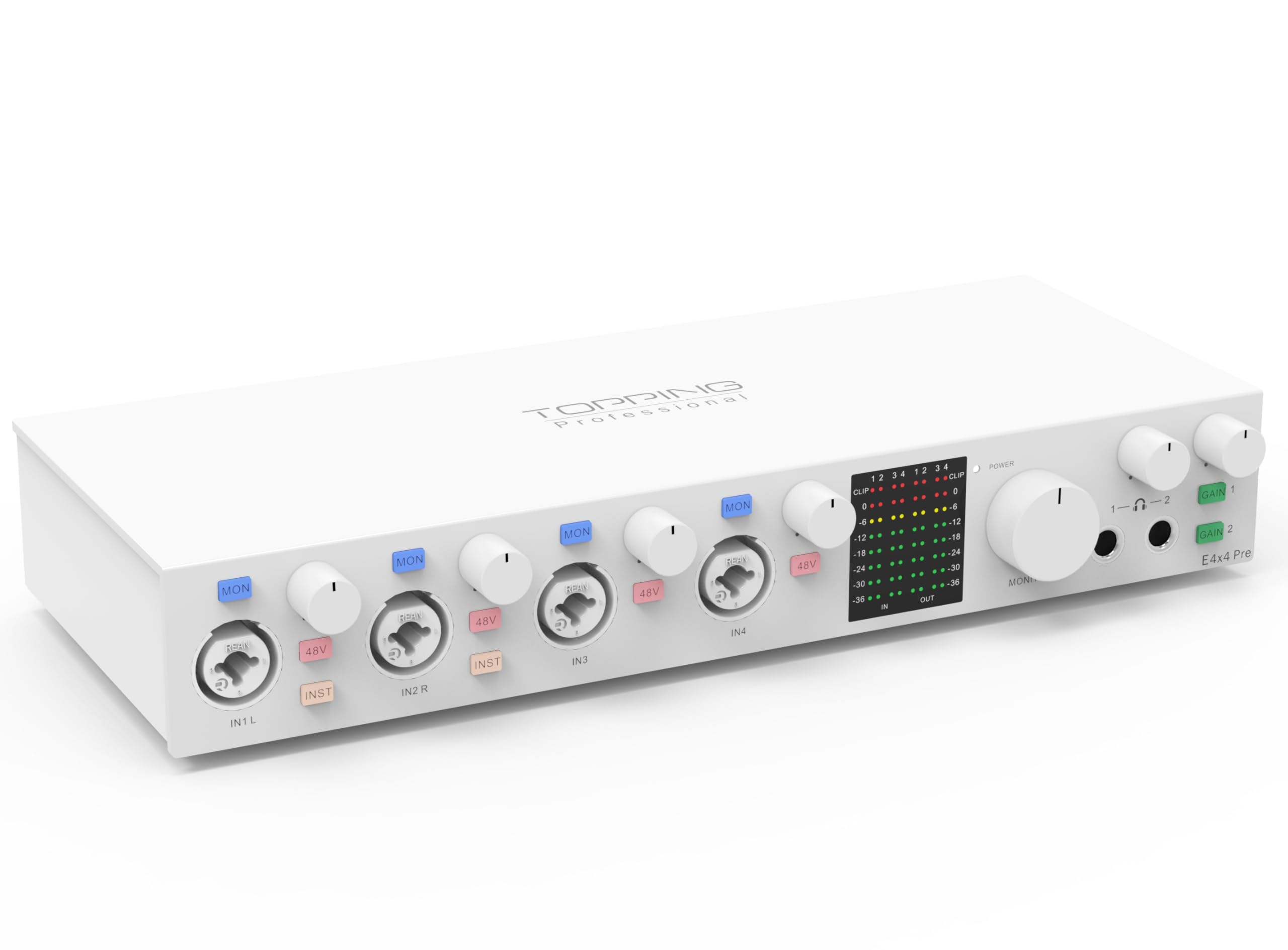 Amazon.com: TOPPING E4X4 Pre USB Audio Interface - Dual USB-C