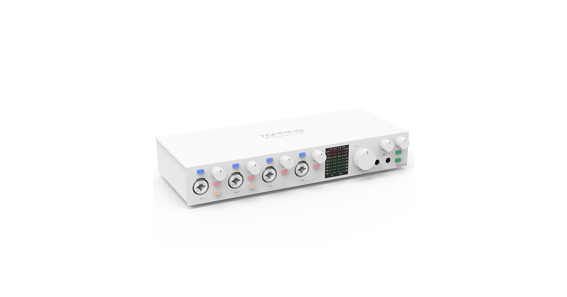 DTM・DAW Topping E2x2 OTG white Amazon.com: TOPPING E2x2 OTG USB Audio Interface - Ultra
