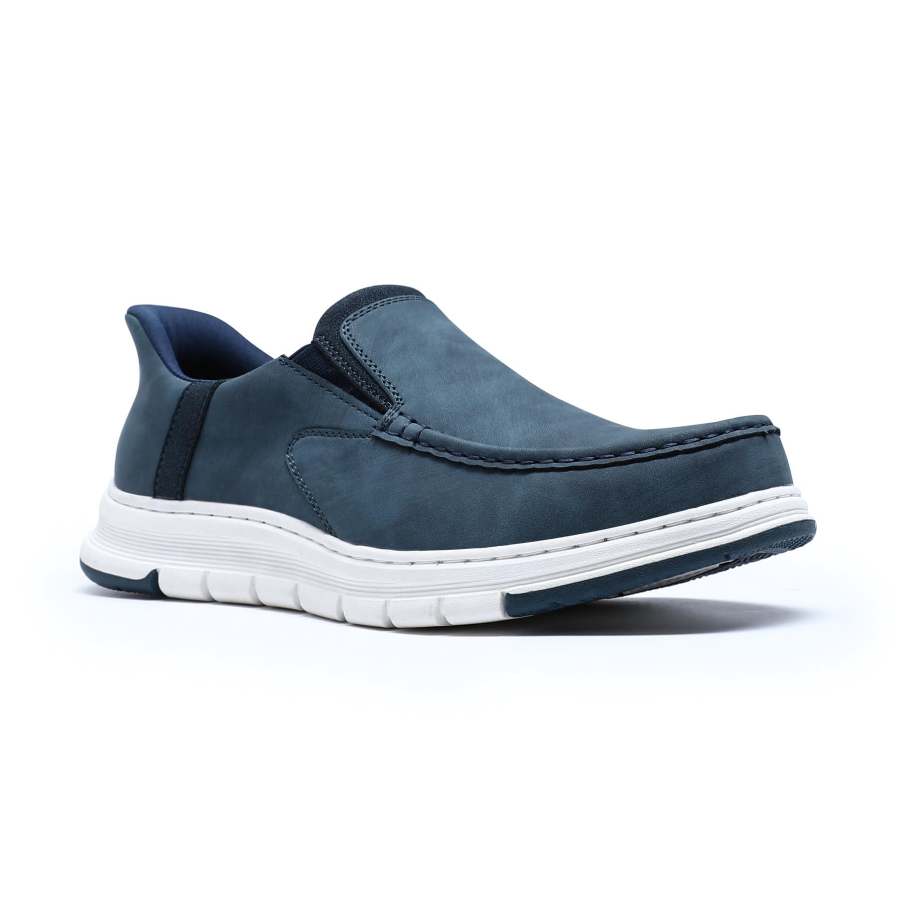 Allthemen Scarpe Uomo Slip-On Casual Leggere Mocassini da Guida Elastico Classic Loafers Barca