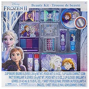 Townley Girl Disney Beauty Kit, lippenbalsem, glanzend, persspijkers, edelstenen, stickers, haarspelden