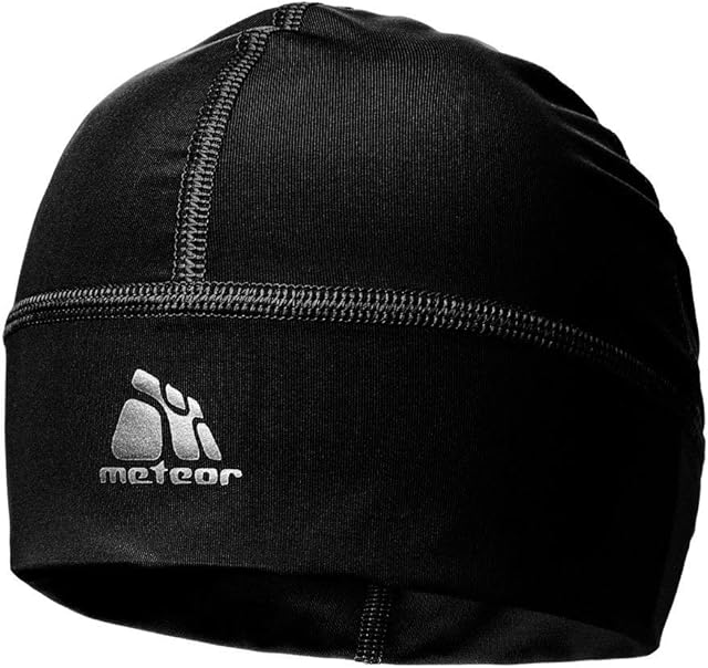 meteor Beanie Hat Skull Cap Windproof Cycling Running Skiing Snowboard Motorcycle Sports Under Helmet Antibacterial Quick Dry Stretchable Warm Thermal Outdoors Men Women Boys Girls One Size
