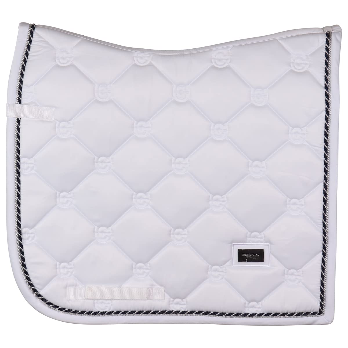 Equestrian Stockholm Selle Pad White Perfection White in Size: Dressage Full (EU). - Bianco - Dressage Full