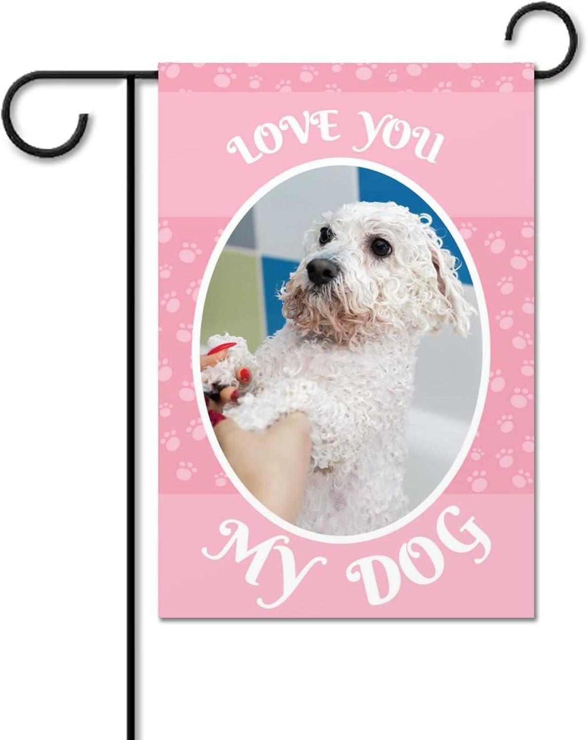 personalized dog flags