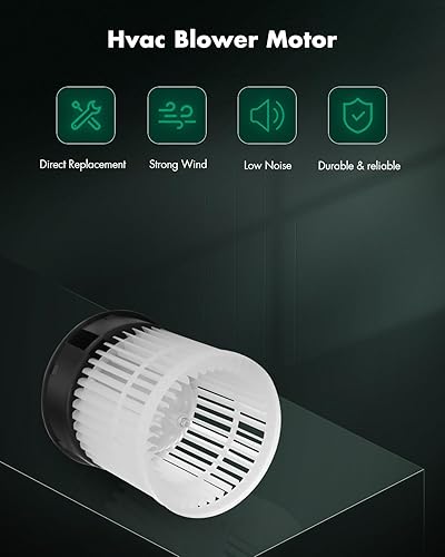 Miniatura 2 de SCITOO Motor de soplador de calentador de plástico ABS con ventilador, motores de sopladores HVAC 700323 apto para 2014-2019 para Nissan para Rogue,