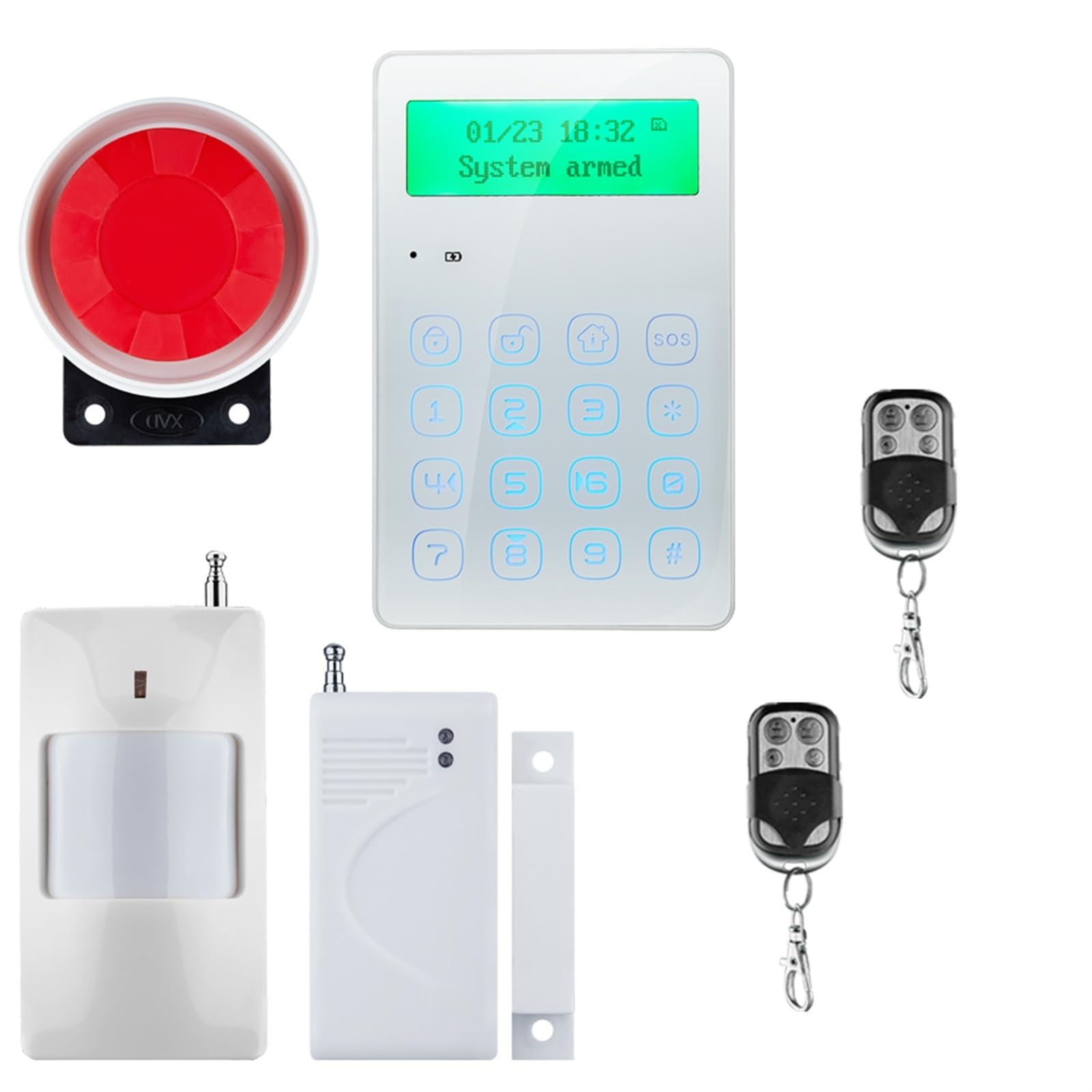 GSM Smart Alarm Di Allarme Wireless Sistemi Domestici Sicurezza Segnale Domestico 850/900/1800/1900 MHz(G3GA)