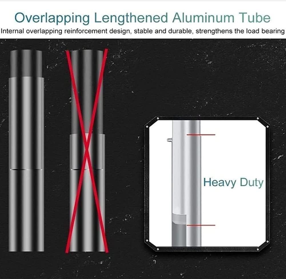Telescoping Ladder,DIY Extendable A-Frame Ladder Multi-Purpose Aluminium Portable Extension Telescopic Ladder Stepladder