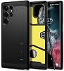 Spigen Tough Armor Case Compatible with Samsung Galaxy S22 Ultra 5G - Black