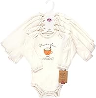 Vista 2 de Touched by Nature mamelucos de manga larga de algodón orgánico baby-girls