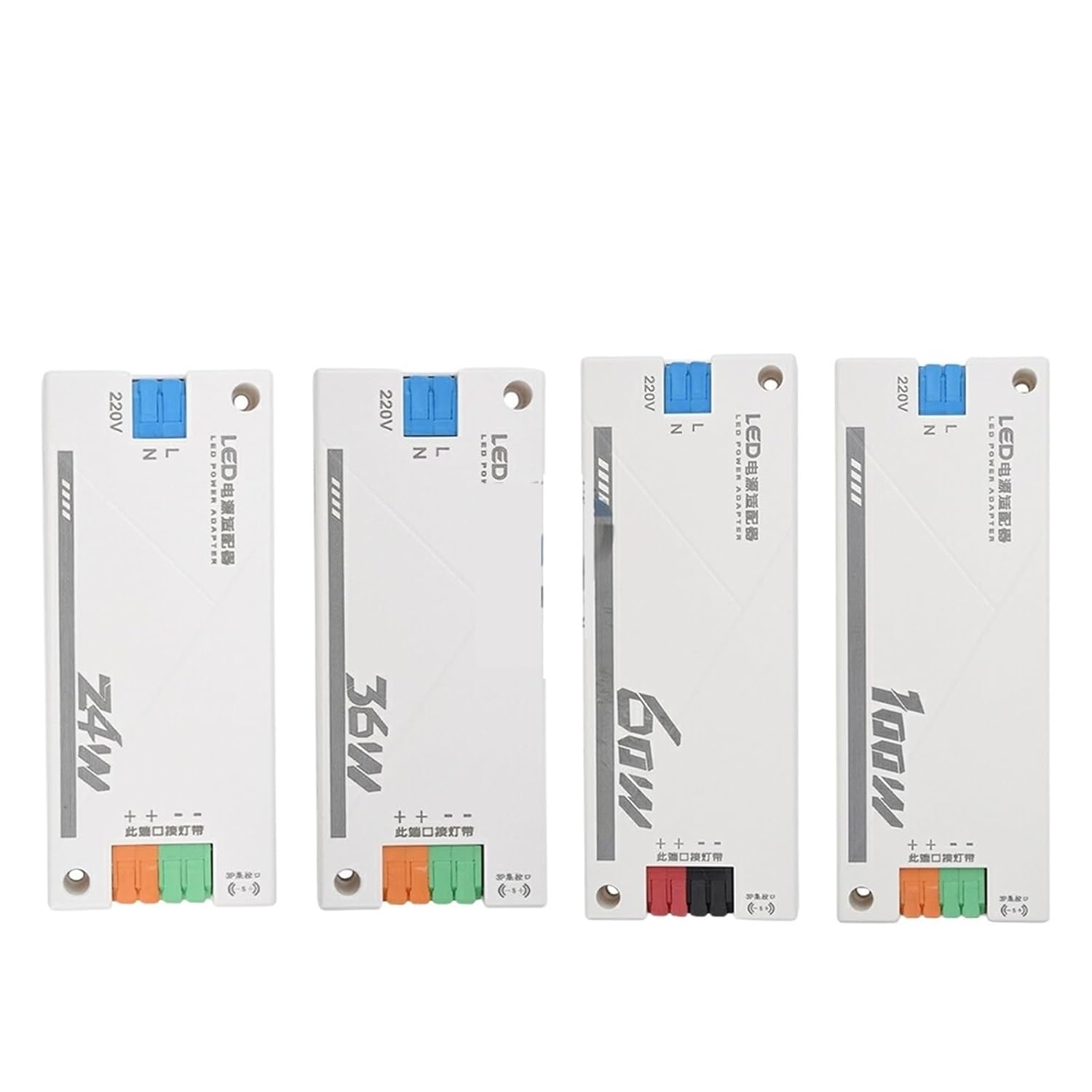 24V LED Driver AC 180-240V to DC 24W 36W 60W 100W Switch Power Supply Converter Constant Voltage Lighting Transformer(60W)