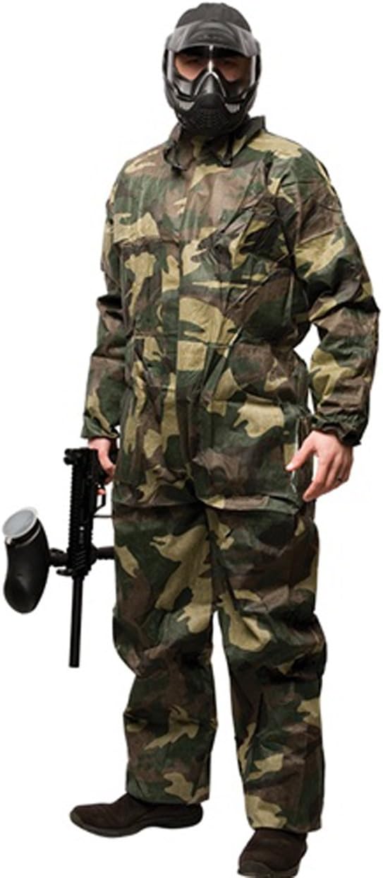 GI Sportz Disposable Paintball Coveralls/Jumpsuit Camo