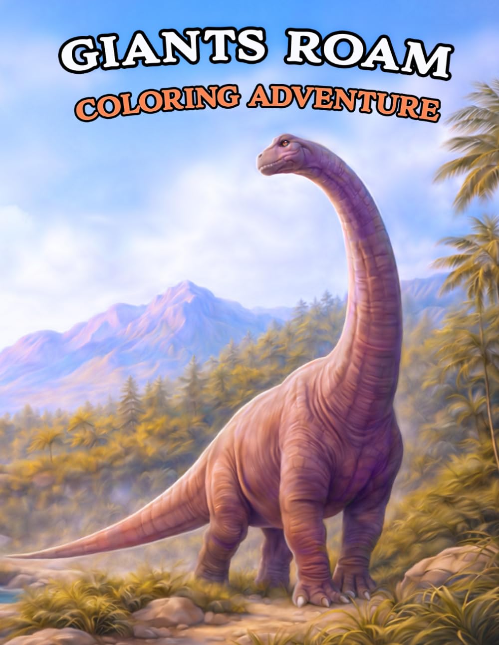 Giants Roam: Coloring Adventure (The Wild Explorer)