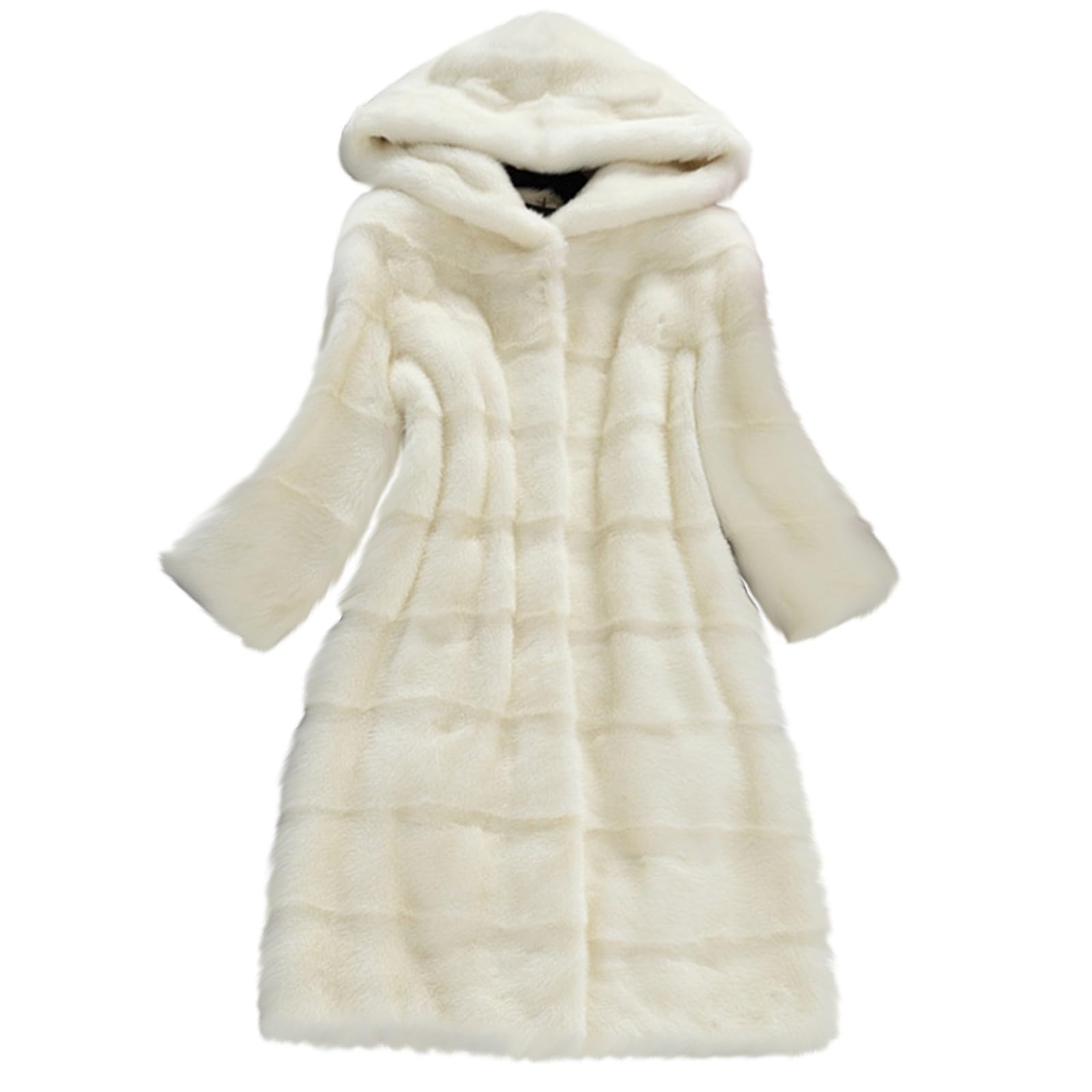 Cappotto in Pelliccia Sintetica da Donna Lungo Giacca in Pelliccia Artificiale Trench Invernale Soprabito Spesso e Caldo Parka Invernale Cappotti Moda per Uscire Giacca Invernale Cappotto Per Uscire