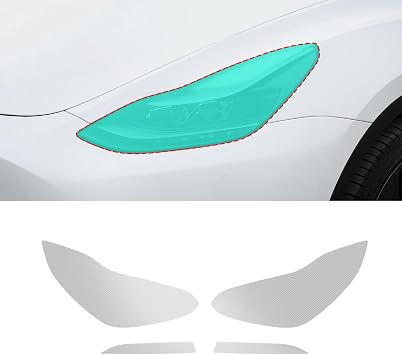 BETTERHUMZ Car Headlight Film for Tesla Model 3 2020-2022 Model Y 2020-2024