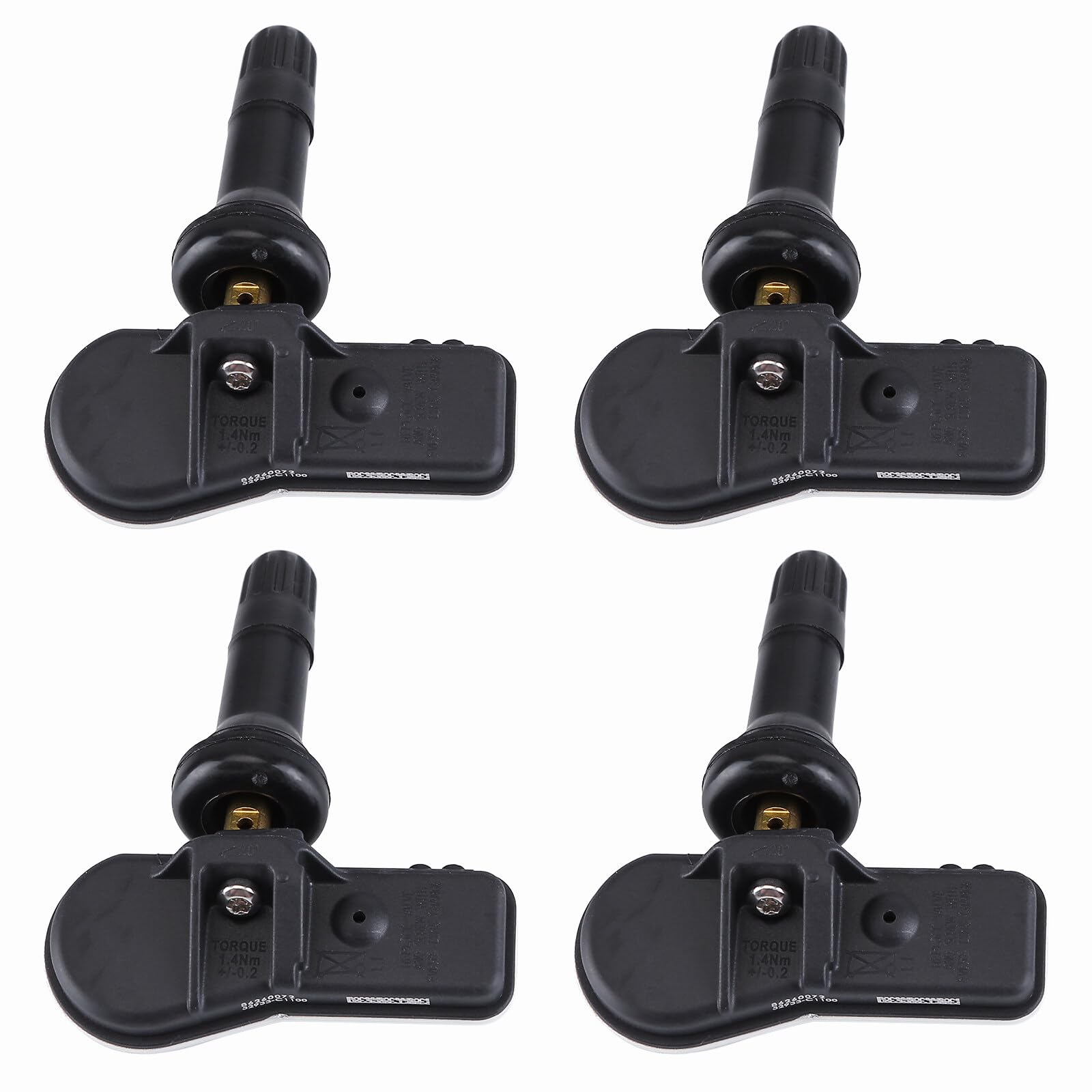 4x Capteur De Pression Des Pneus TPMS Programmé Valve Roue HYUNDAI I20 I30 Ix20 Santa Fe