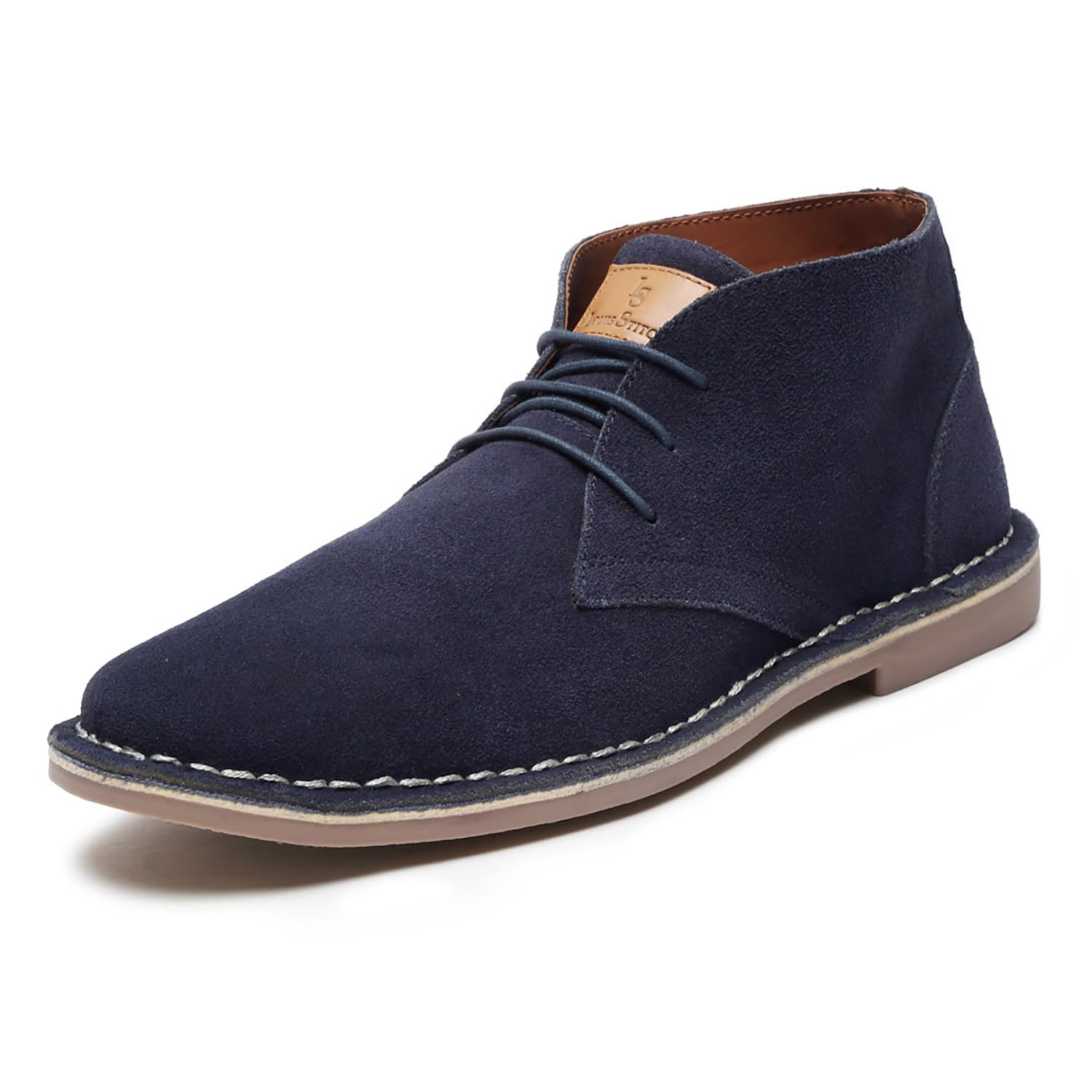 LOUIS STITCH Suede Leather Chukka Boot for Men | High Ankle Casual Office & Trekking Shoes | Hiking Boot | Stitch Down Desert LSSD