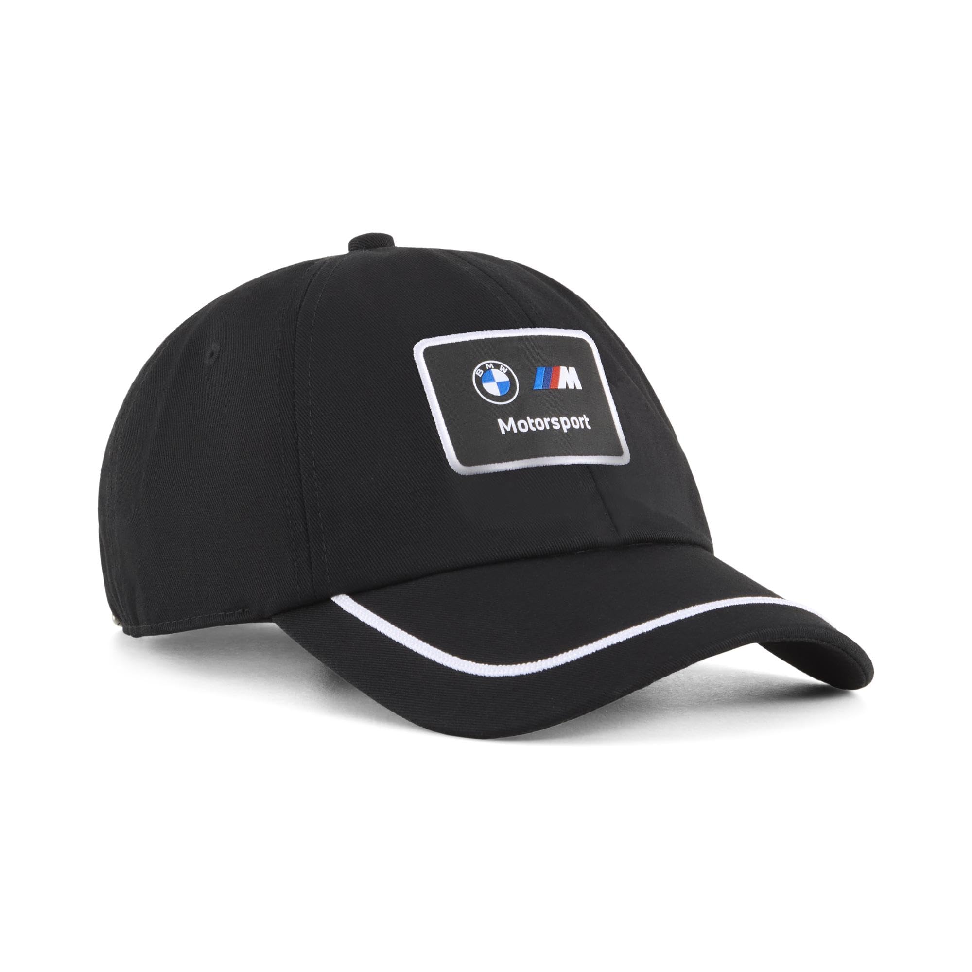 PUMA | BMW M Motorsport Heritage Logo Print Dad Cap Black-picture-30