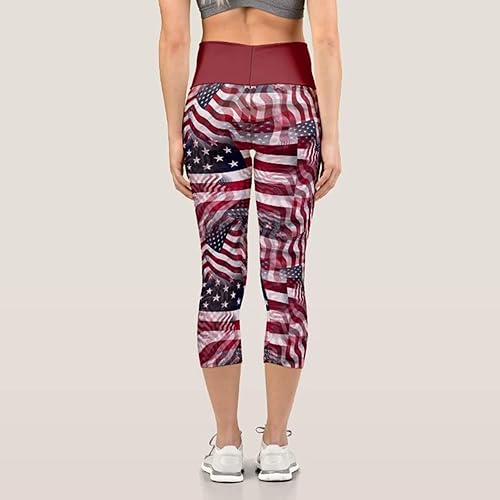 Miniatura 5 de for Yoga Pilates Print Pants Green Womens Good Running Pants Luck Paddystripes Leggings Running Pants Women