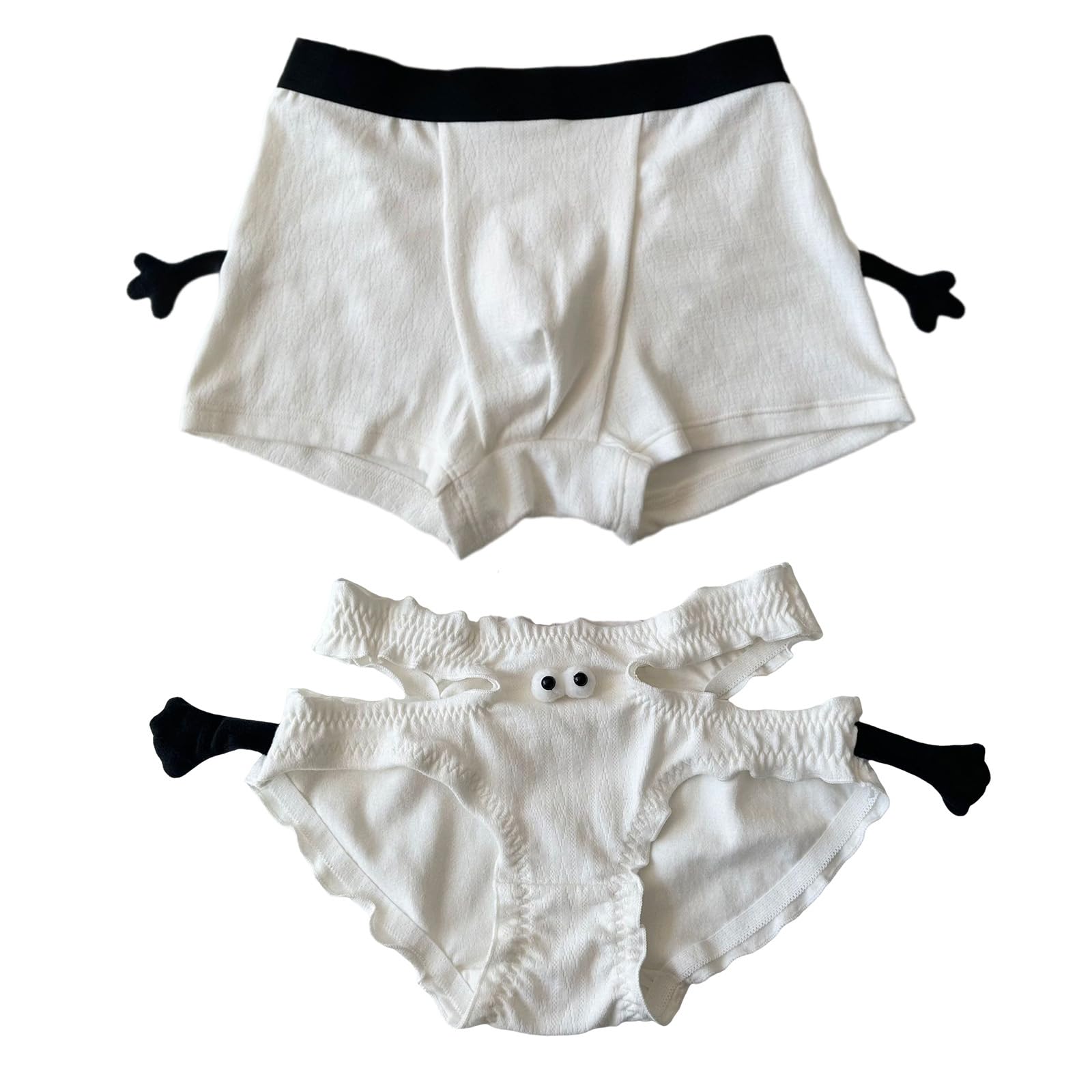 Uqezagpa Hand In Hands Matching Underwear For Couples With Bikinis Panties And Boxers Shorts Underpant Valentines Gift Matching Underwear For Couples
