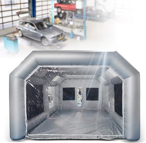 Miniatura 3 de Tienda de campaña de pintura inflable, tienda de campaña de pintura en aerosol, cabina de aerosol portátil para casa de coche, cabina de pintura