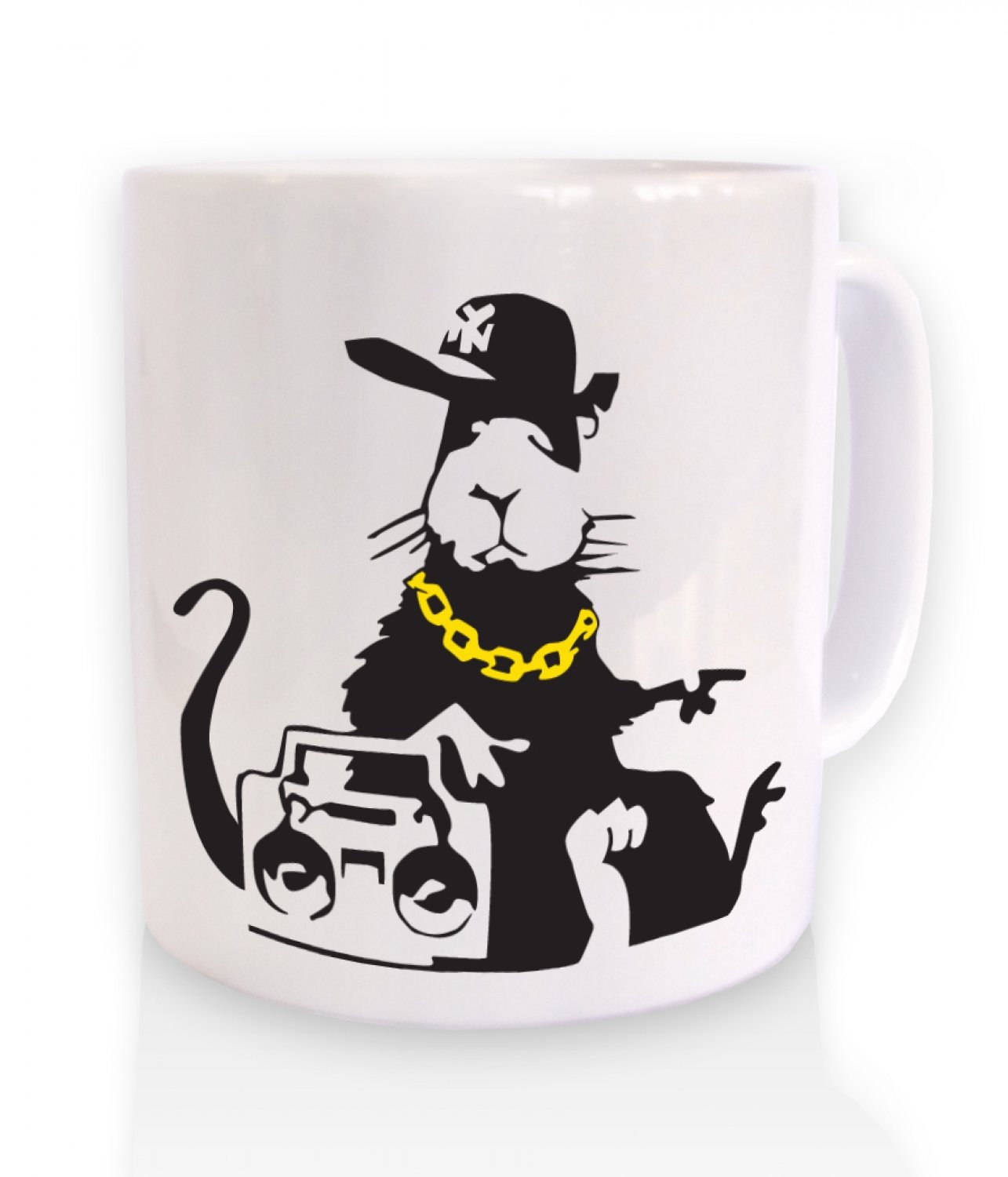 Banksy NY Ghetto Rat Mug