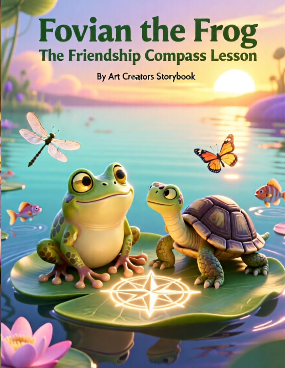 Fovian the Frog The Friendship Compass Lesson: A Heartwarming Adventure About Honesty, Trust, and Building Strong and Caring Friendships for Ages 3–7 ... the Frog: Social-Emotional Learning Series)