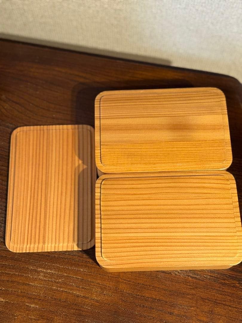 Amazon.co.jp: レア 大館工芸社 曲げわっぱ 隅丸二ツ重弁当 工芸品