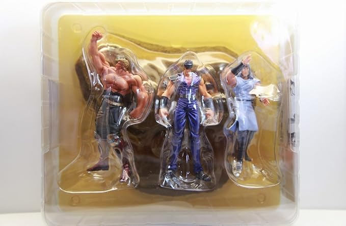 Amazon 当選品 貝印 北斗の拳 キャンペーン 北斗3兄弟 フィギュアセット ケンシロウ へラオウ トキ フィギュア ドール 通販