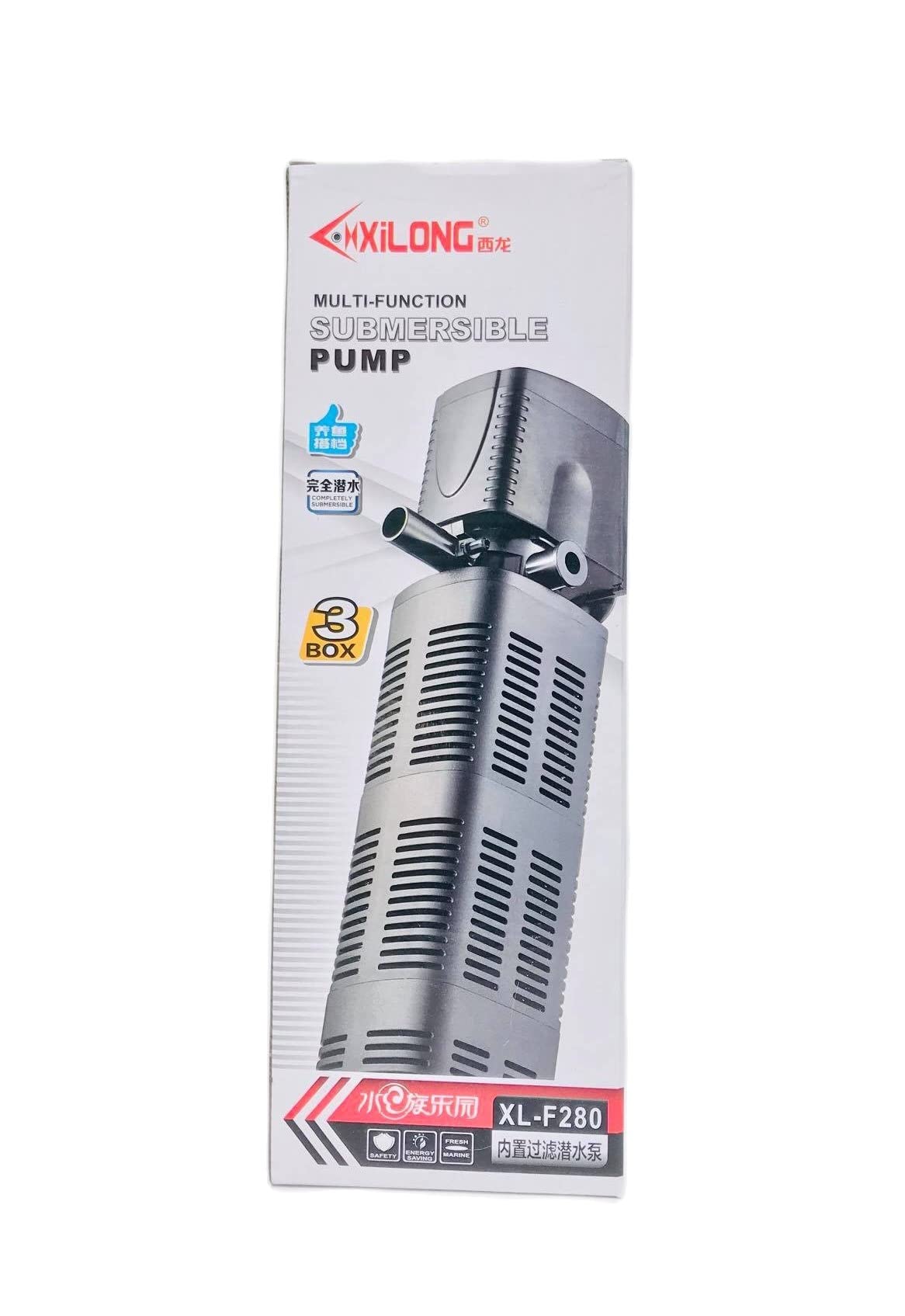 Xilong Double Colour Aquarium Internal Filter (XL-F280 | 30W | 1800L/H | Upto 3 Feet Tank) (B09N1HZZKK) Amazon Price History, Amazon Price Tracker