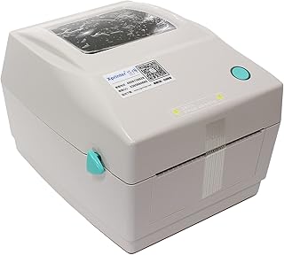 Shipping Label Printer 4x6, Desktop Thermal Label Printer for Shipping Packages, Barcode Thermal Printer for Windows & Mac, Compatible with UPS, USPS, Shopify, WIX, Ebay (XP-460B)