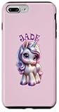 iPhone 7 Plus/8 Plus Jade Cute Unicorn Design for Girls Name Jade Case