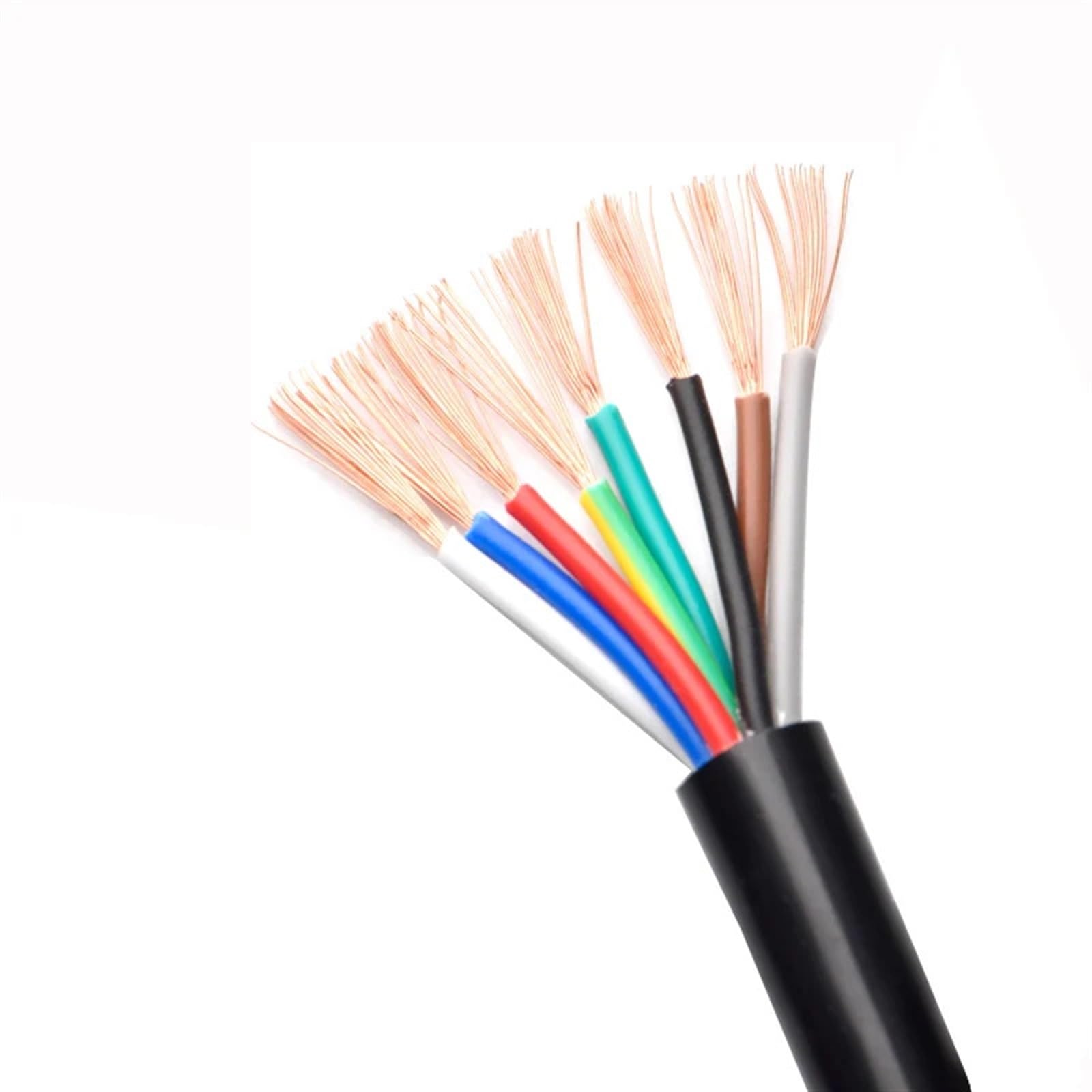 Kabel sterujący RVV z czystym rdzeniem miedzianym