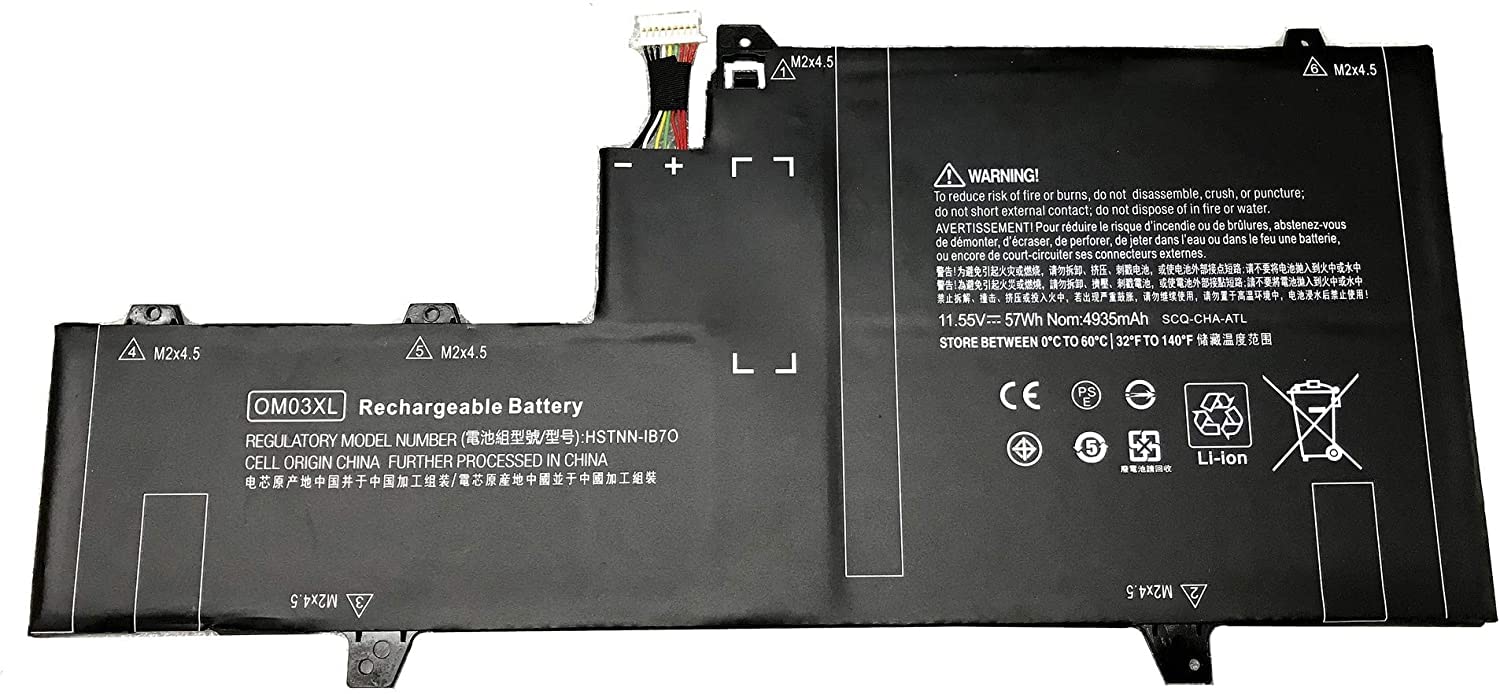 OM03XL HSTNN-IB7O 863167-171 Laptop Battery Compatible for HP EliteBook x360 1030 G2 1GY31PA Series Notebook OM03 HSN-I04C 863280-855 (B09NK4BL5F) Amazon Price History, Amazon Price Tracker