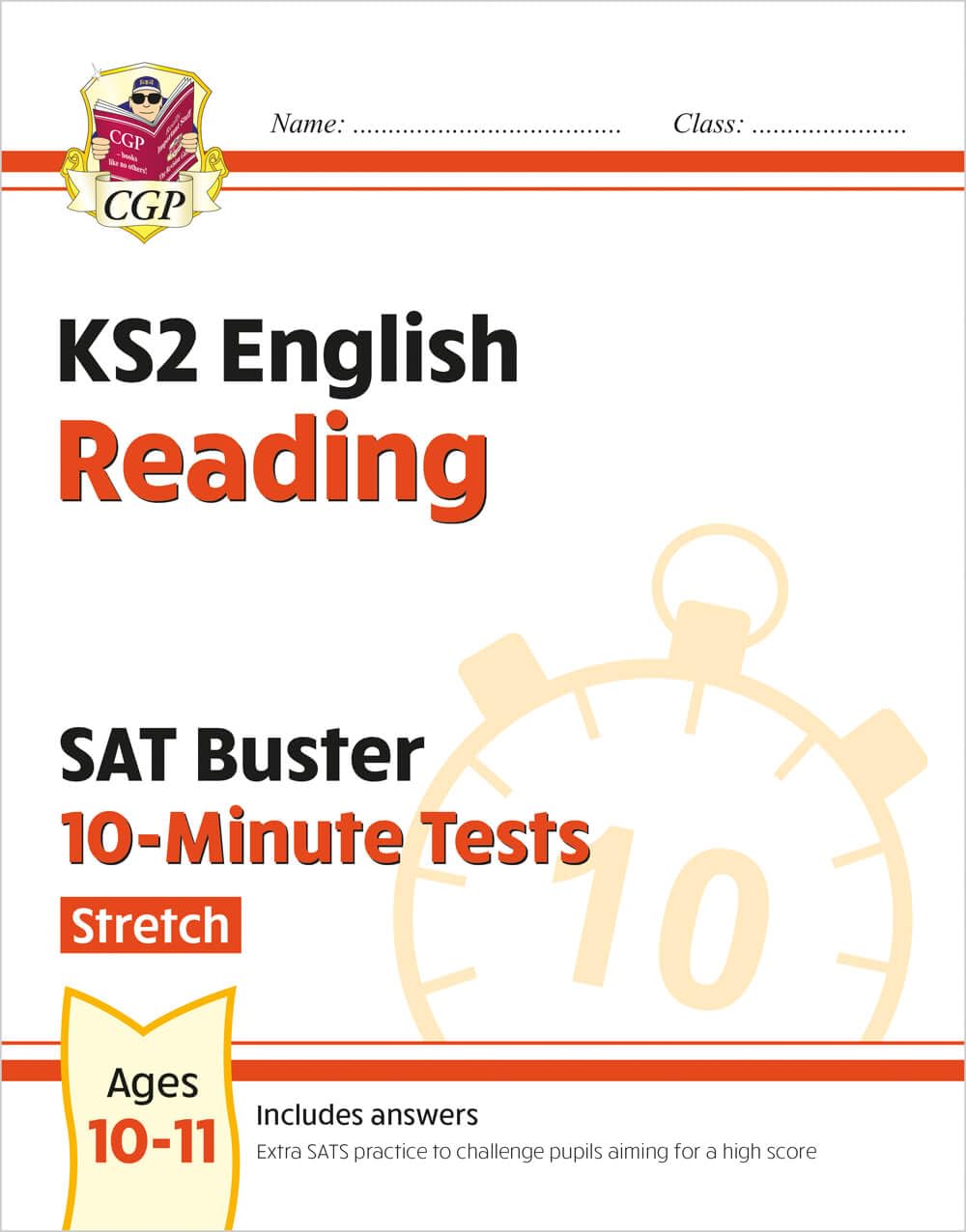 KS2 English SAT Buster 10-Minute Tests: Reading - Stretch (for the 2027 tests) (CGP SATS Quick Tests)