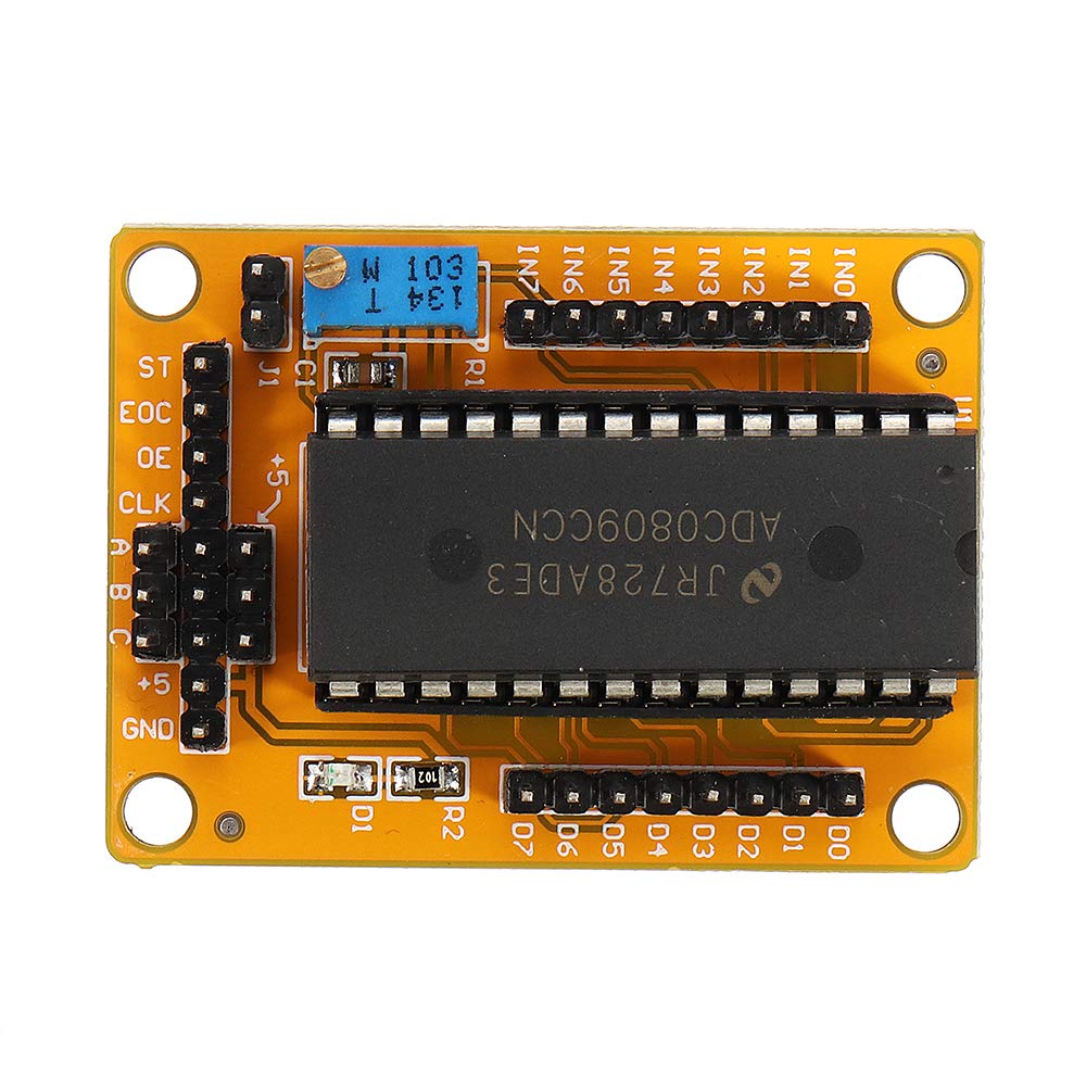Adc0809 Modulo 8-Bit 81 Parallel Ad Board Convertitore Da Analogico A Digitale Programma Di Conversione Voltmetro Digitale