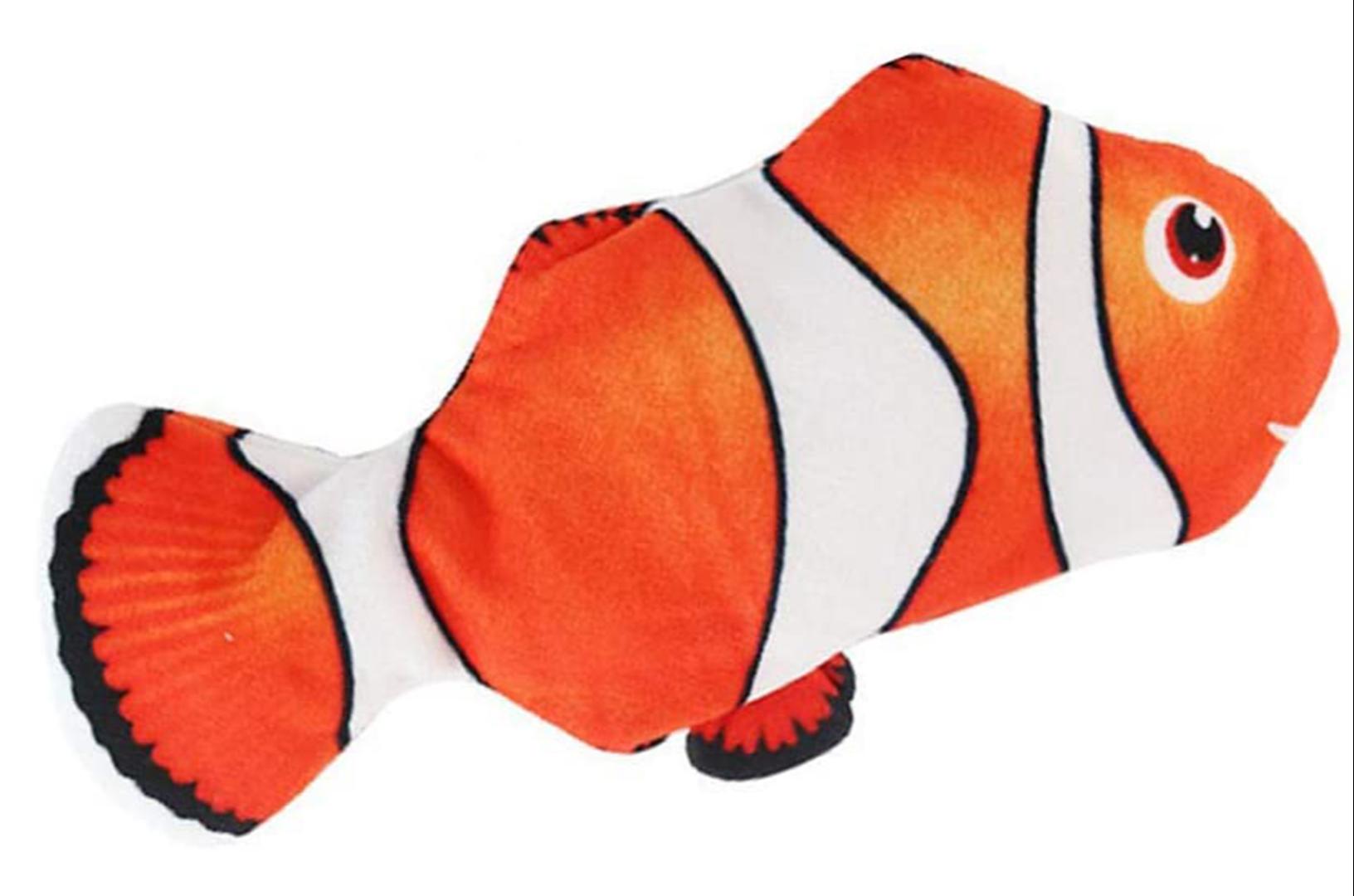 Amazon.com: QIAONIUNIU Electric Moving Fish Plush Toys : Toys & Games