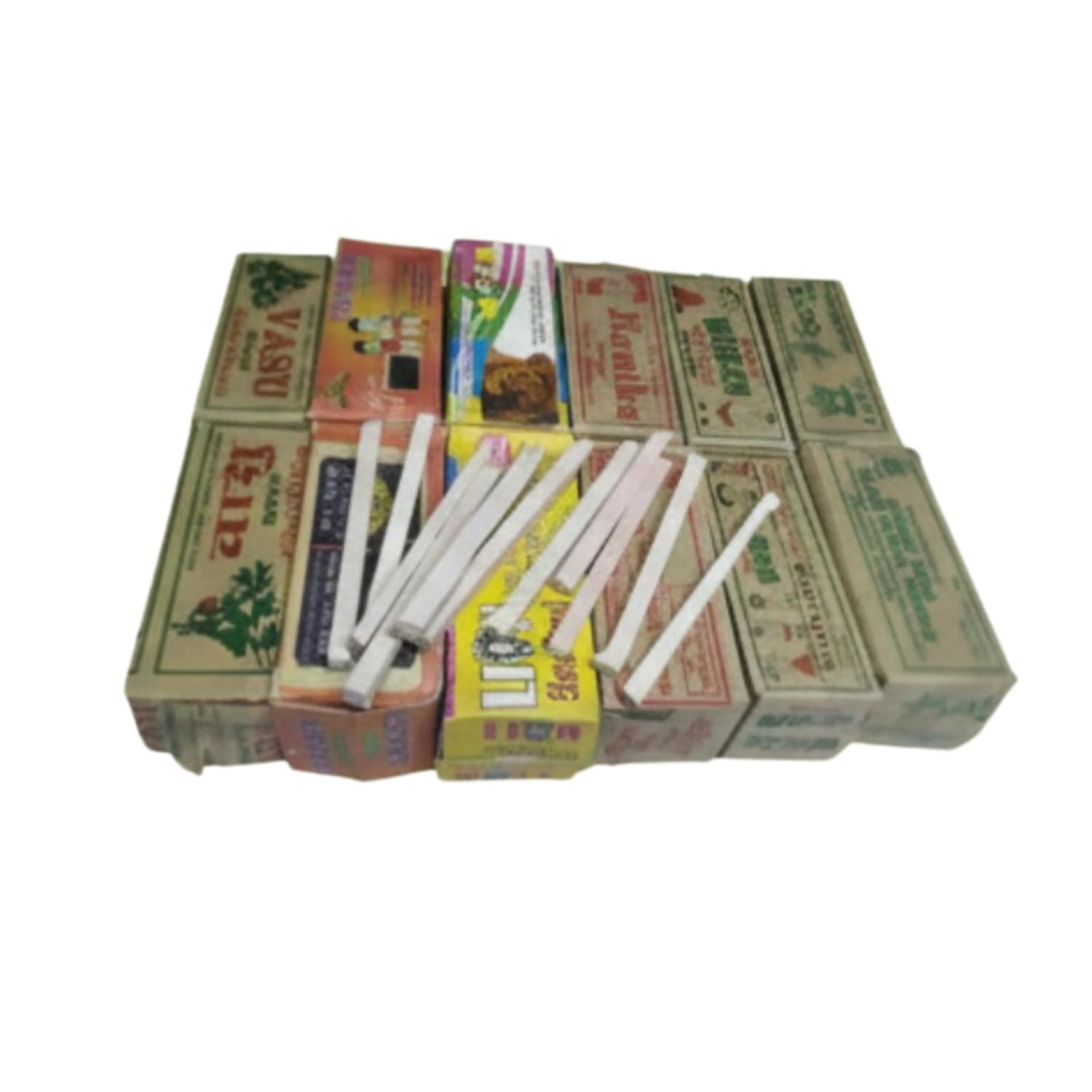 1kg mix all branded slate pencil chalk boxes pure and white demanded thick and thin soft and hard random boxes (1000)